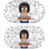 Bobs Burgers Tina Uhh Galaxy Buds Plus Skin