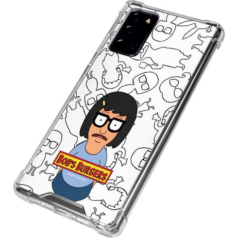 Bobs Burgers Tina Uhh Galaxy Note20 5G Clear Case