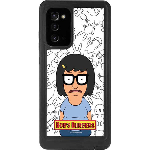 Bobs Burgers Tina Uhh Galaxy Note20 5G Waterproof Case