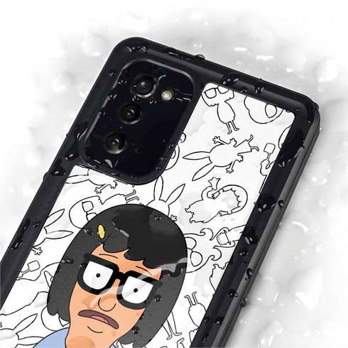 Bobs Burgers Tina Uhh Galaxy Note20 5G Waterproof Case