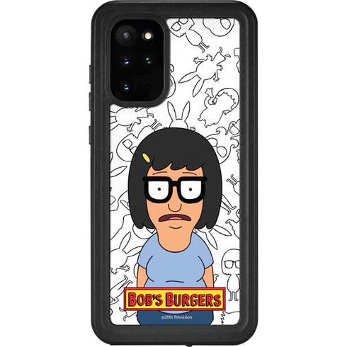 Bobs Burgers Tina Uhh Galaxy S20 Plus Waterproof Case