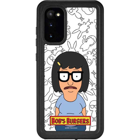 Bobs Burgers Tina Uhh Galaxy S20 Waterproof Case