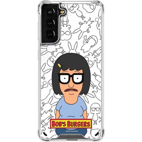 Bobs Burgers Tina Uhh Galaxy S21 Plus 5G Clear Case