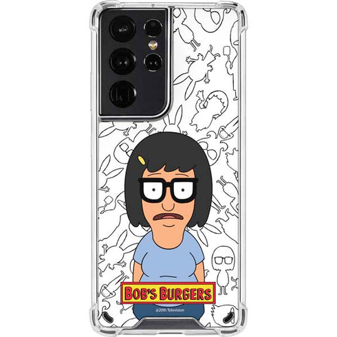 Bobs Burgers Tina Uhh Galaxy S21 Ultra 5G Clear Case