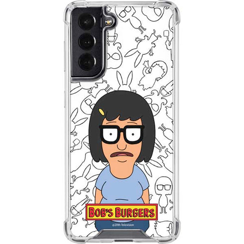 Bobs Burgers Tina Uhh Galaxy S22 Clear Case
