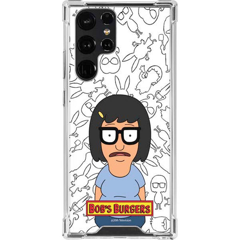Bobs Burgers Tina Uhh Galaxy S22 Ultra Clear Case