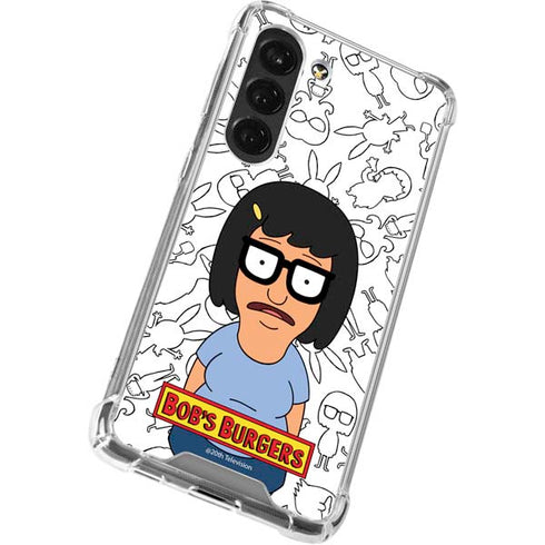 Bobs Burgers Tina Uhh Galaxy S23 Clear Case
