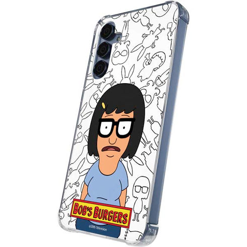 Bobs Burgers Tina Uhh Galaxy S24 Clear Case