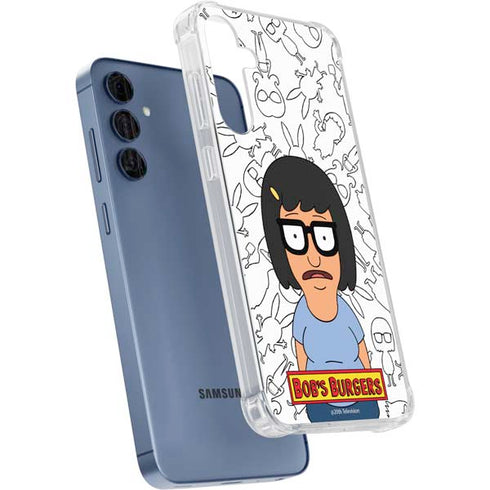 Bobs Burgers Tina Uhh Galaxy S24 Clear Case