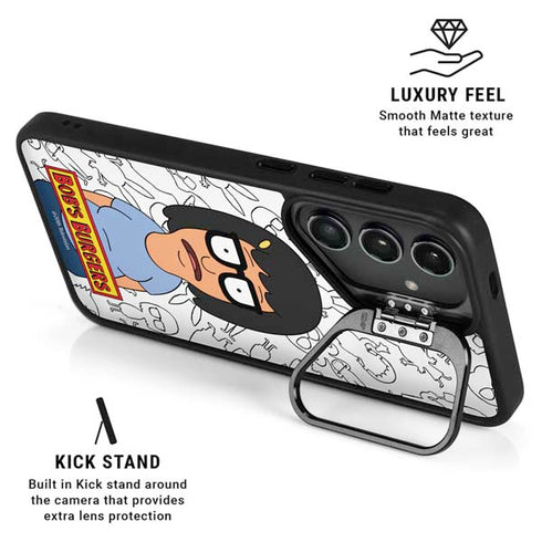 Bobs Burgers Tina Uhh Galaxy S25 Kickstand Case