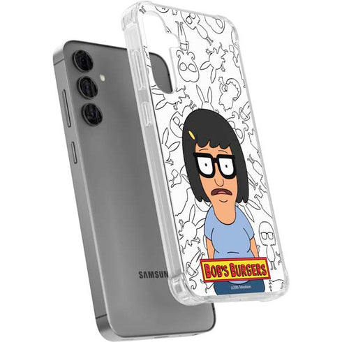 Bobs Burgers Tina Uhh Galaxy S24 Plus Clear Case