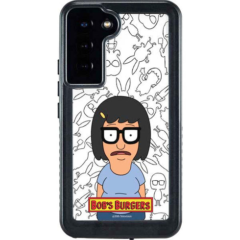 Bobs Burgers Tina Uhh Galaxy S24 Plus Waterproof Case
