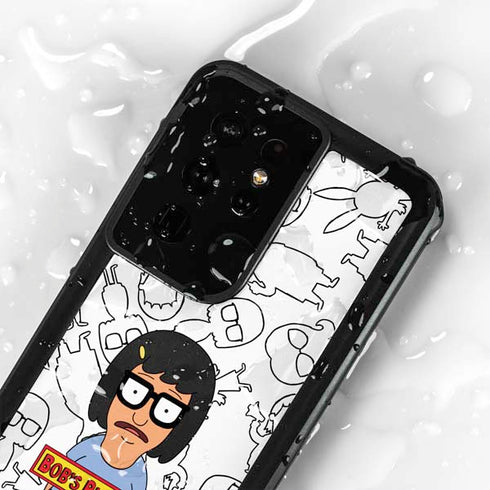 Bobs Burgers Tina Uhh Galaxy S24 Ultra Waterproof Case