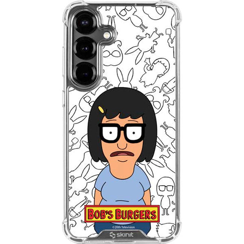 Bobs Burgers Tina Uhh Galaxy S26 Clear Case
