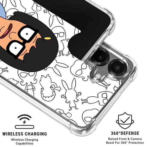 Bobs Burgers Tina Uhh Galaxy S26 Plus Clear Case