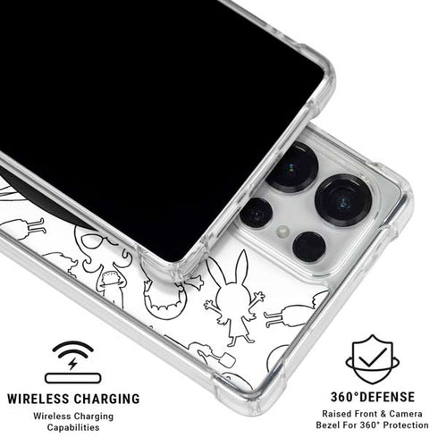 Bobs Burgers Tina Uhh Galaxy S26 Ultra Clear Case