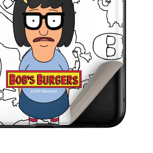 Bobs Burgers Tina Uhh Galaxy Z Flip Skin