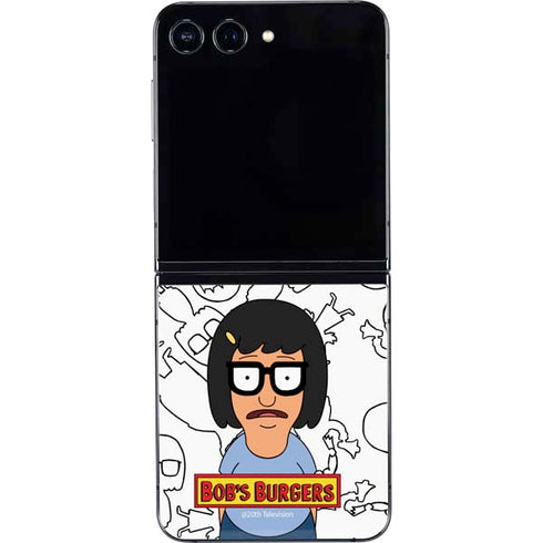 Bobs Burgers Tina Uhh Galaxy Z Flip5 5G Skin