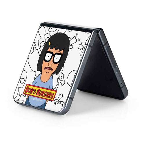 Bobs Burgers Tina Uhh Galaxy Z Flip5 5G Skin
