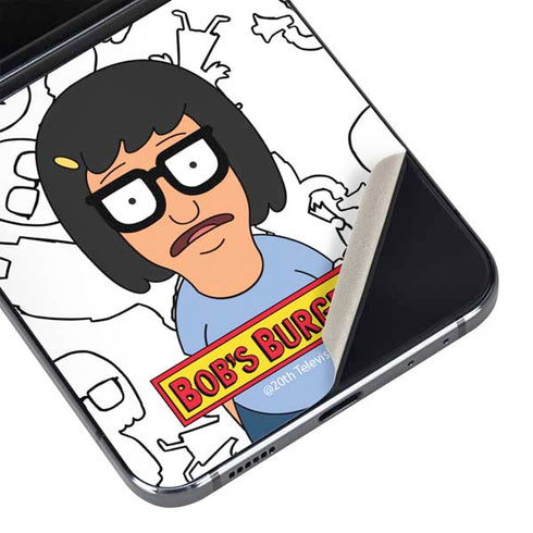 Bobs Burgers Tina Uhh Galaxy Z Flip5 5G Skin