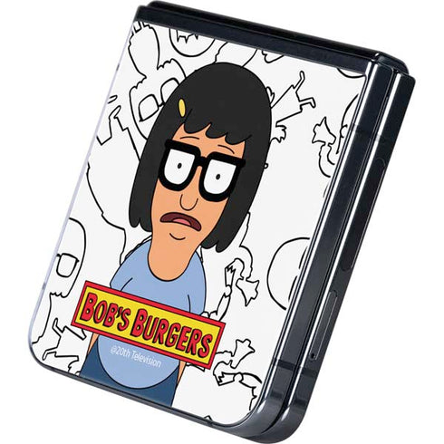 Bobs Burgers Tina Uhh Galaxy Z Flip5 5G Skin