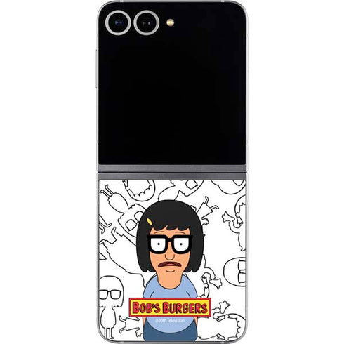 Bobs Burgers Tina Uhh Galaxy Z Flip6 Skin