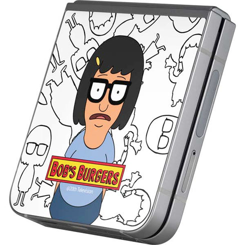 Bobs Burgers Tina Uhh Galaxy Z Flip6 Skin