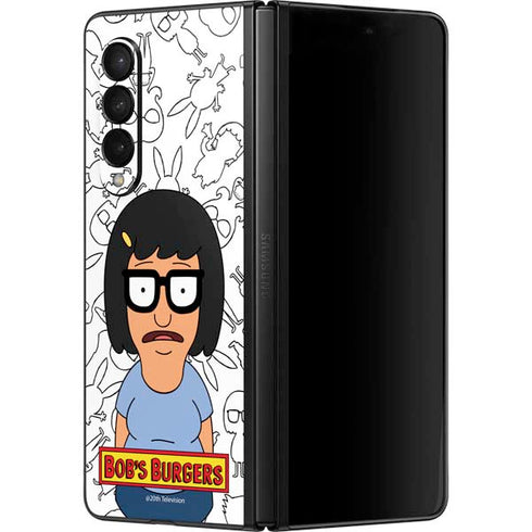Bobs Burgers Tina Uhh Galaxy Z Fold3 5G Skin