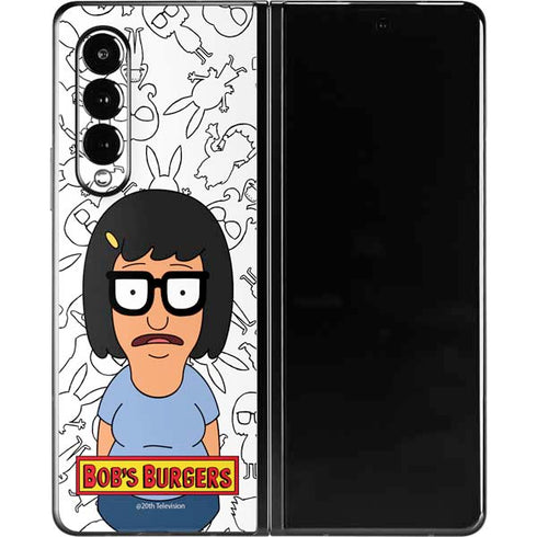 Bobs Burgers Tina Uhh Galaxy Z Fold3 5G Skin