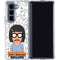 Bobs Burgers Tina Uhh Galaxy Z Fold5 5G Clear Case
