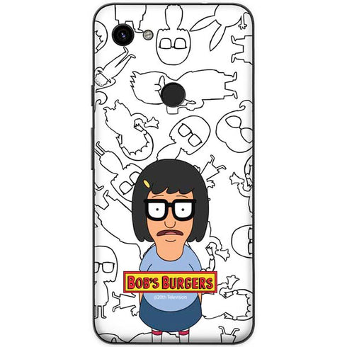 Bobs Burgers Tina Uhh Google Pixel 3a Skin