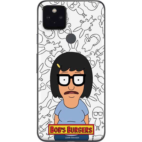 Bobs Burgers Tina Uhh Google Pixel 4a 5G Skin