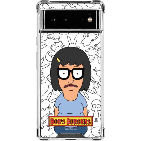 Bobs Burgers Tina Uhh Google Pixel 6 Clear Case