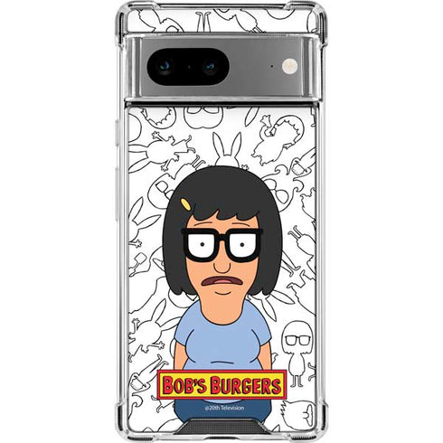 Bobs Burgers Tina Uhh Google Pixel 8 Clear Case