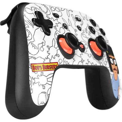 Bobs Burgers Tina Uhh Google Stadia Controller Skin