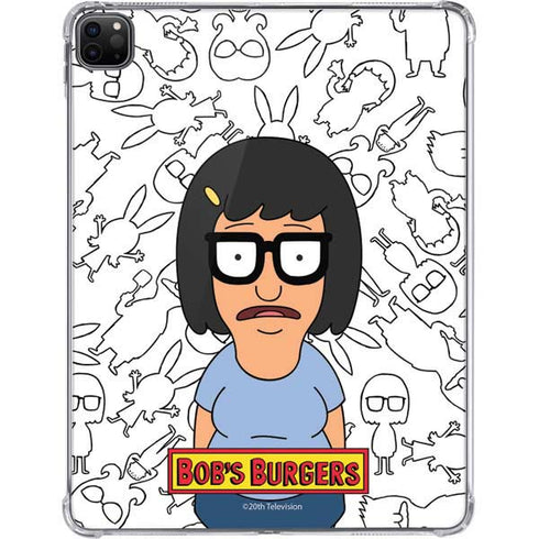 Bobs Burgers Tina Uhh iPad Pro 11in (2024) Clear Case