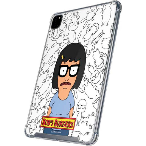 Bobs Burgers Tina Uhh iPad Pro 12.9in (2020) Clear Case