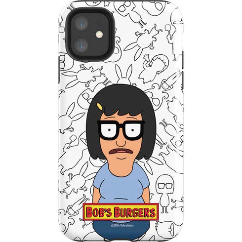 Bobs Burgers Tina Uhh iPhone 11 Impact Case