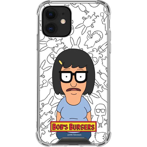 Bobs Burgers Tina Uhh iPhone 12 Clear Case