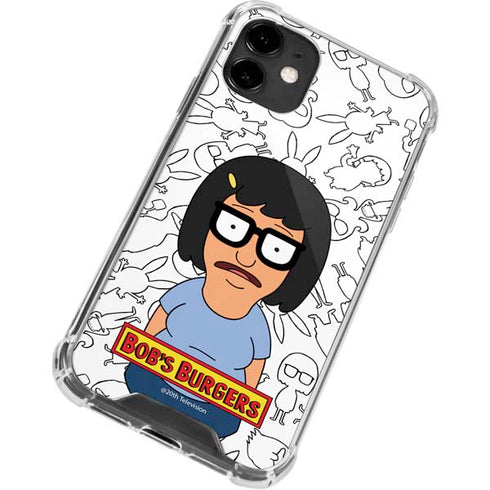 Bobs Burgers Tina Uhh iPhone 12 Clear Case