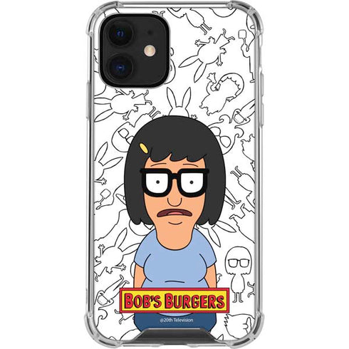 Bobs Burgers Tina Uhh iPhone 12 Mini Clear Case
