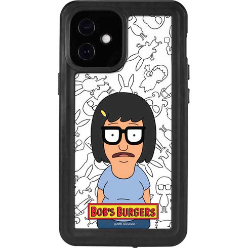 Bobs Burgers Tina Uhh iPhone 12 Mini Waterproof Case