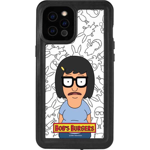 Bobs Burgers Tina Uhh iPhone 12 Pro Max Waterproof Case