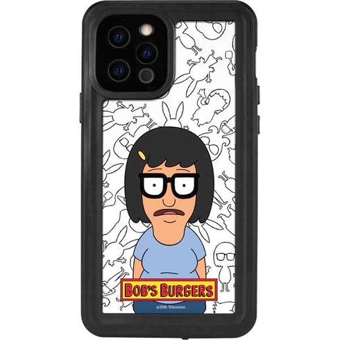 Bobs Burgers Tina Uhh iPhone 12 Pro Waterproof Case