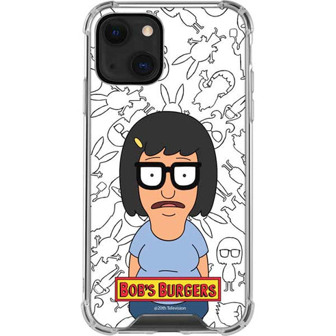 Bobs Burgers Tina Uhh iPhone 13 Mini Clear Case