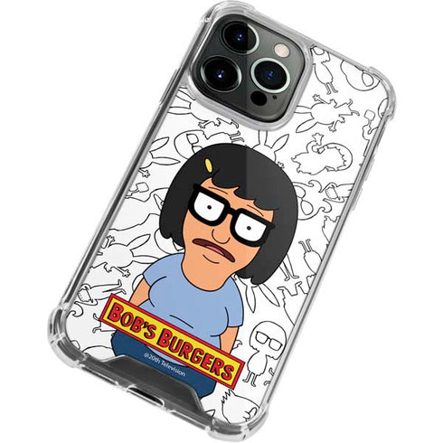 Bobs Burgers Tina Uhh iPhone 13 Pro Max Clear Case