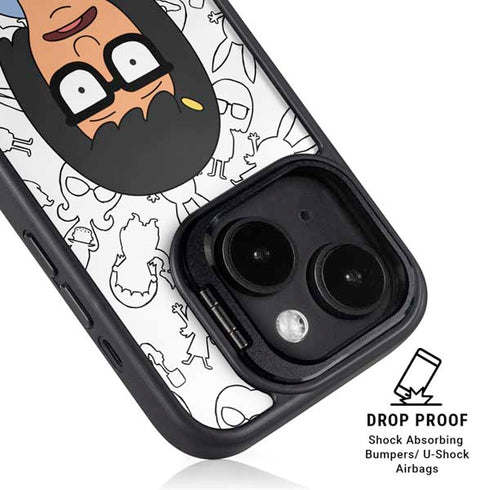 Bobs Burgers Tina Uhh iPhone 14 Kickstand Case