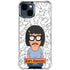 Bobs Burgers Tina Uhh iPhone 14 Plus Clear Case
