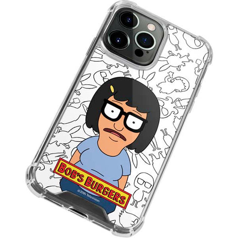 Bobs Burgers Tina Uhh iPhone 14 Pro Clear Case