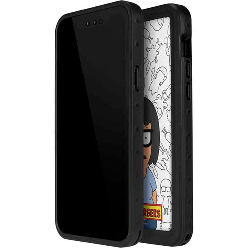 Bobs Burgers Tina Uhh iPhone 14 Pro Max Waterproof Case